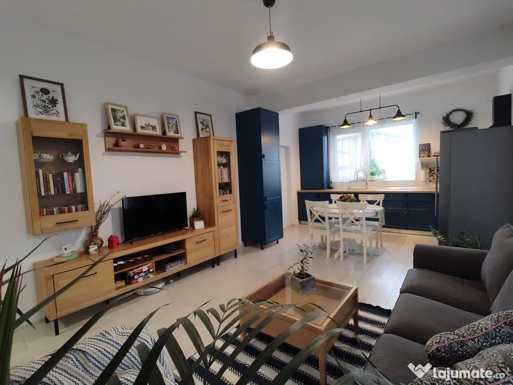 Casa single 2020, centru Tunari, mobilata, fara TVA, 0% comision