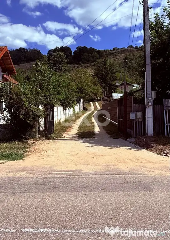 Teren premium în Budeasa, priveliște superbă către Baraj