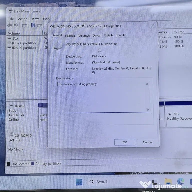 PC Desktop Lenovo ThinkCentre 50s Gen 5, Intel Core i5-14400, 16 GB, 512 GB SSD