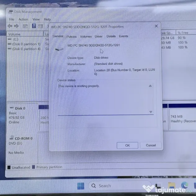 PC Desktop Lenovo ThinkCentre 50s Gen 5, Intel Core i5-14400, 16 GB, 512 GB SSD