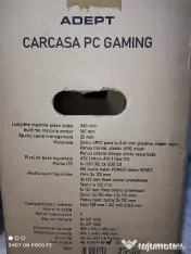 Carcasă PC ALPHAGEAR Adept Black 