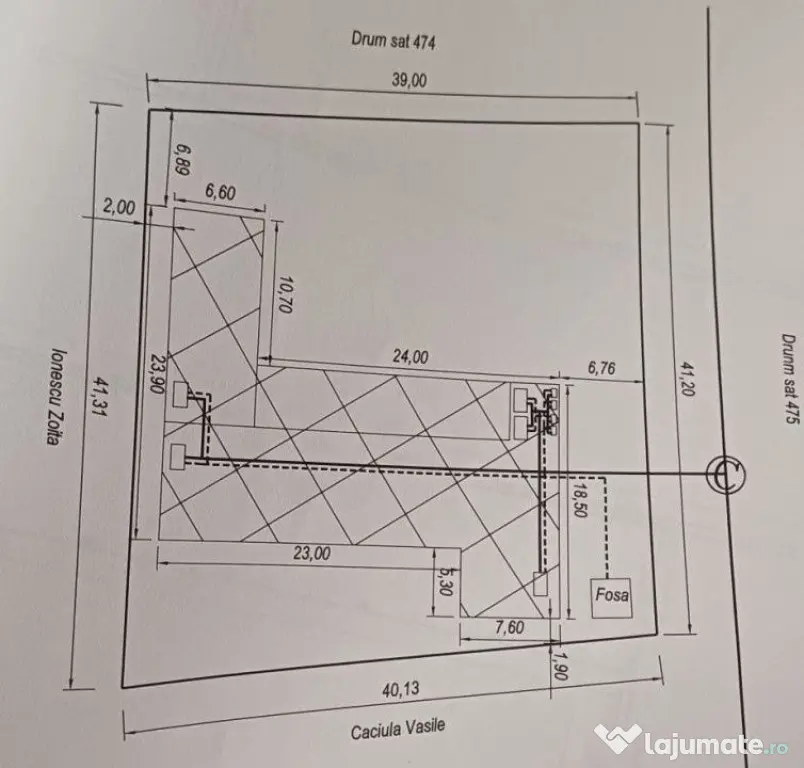 Spatiu comercial Sat Otetoaia, comuna Lunca Banului, Husi...