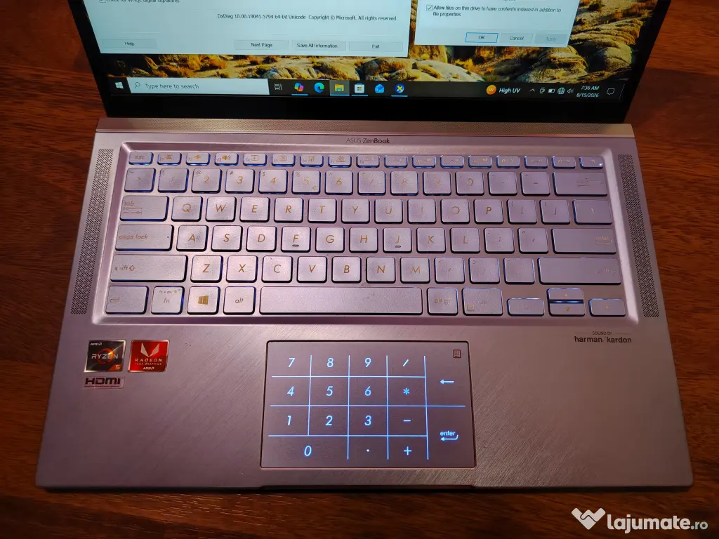 Laptop Asus zenbook ux431da