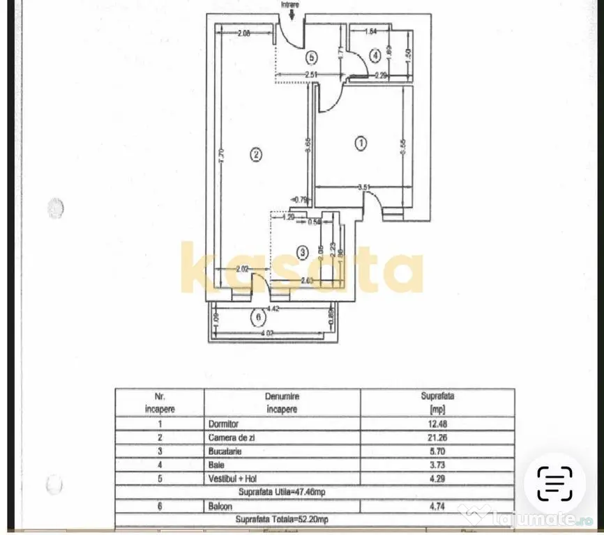 2 camere I Cosmopolis I 52mp I parcare I mobilat si utila...