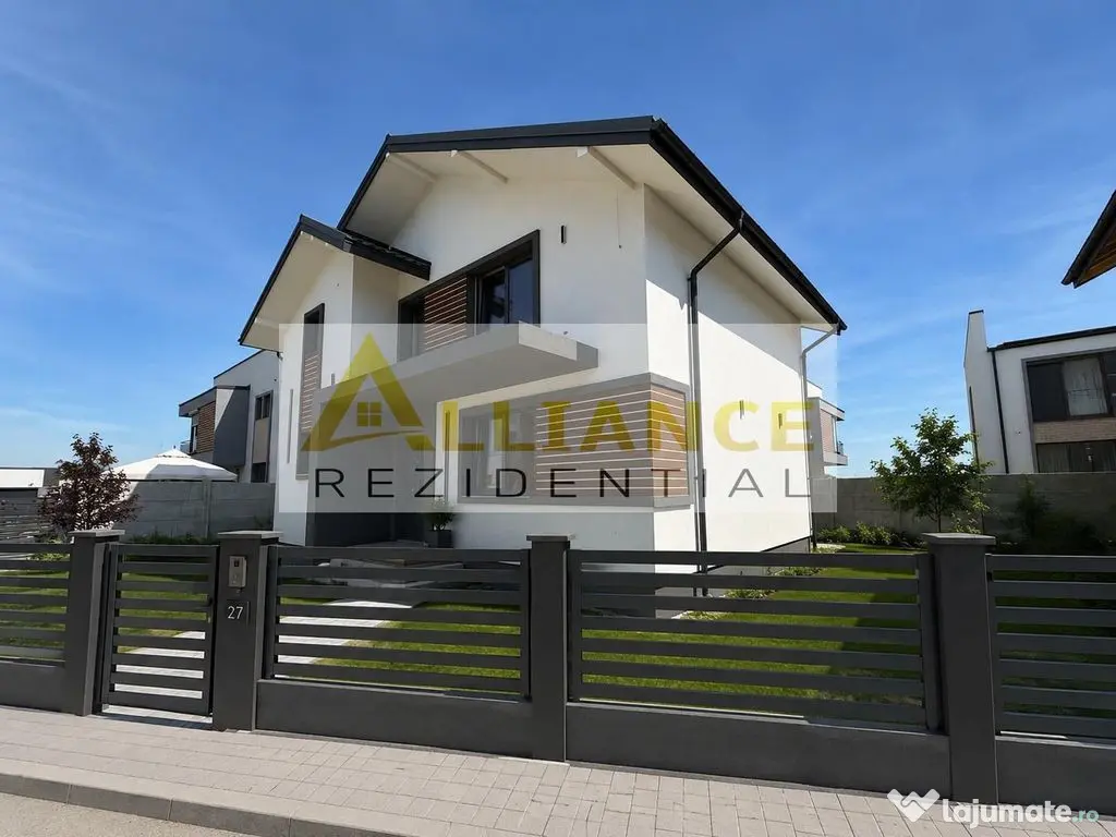 Vila individuala P+M || 5 camere 2 bai || 260mp teren