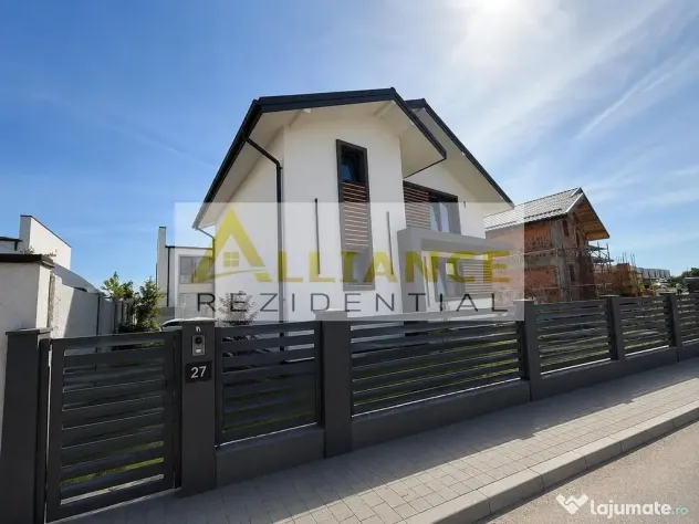 Vila individuala P+M || 5 camere 2 bai || 260mp teren