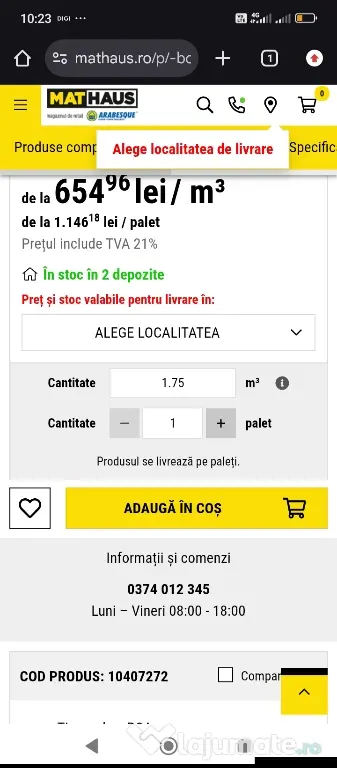 Vând 100 de bucăți BCA