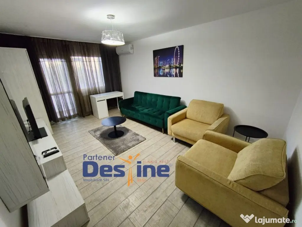 Apartament 2 camere 57 mp et. 2 mobilat utilat - PALAS