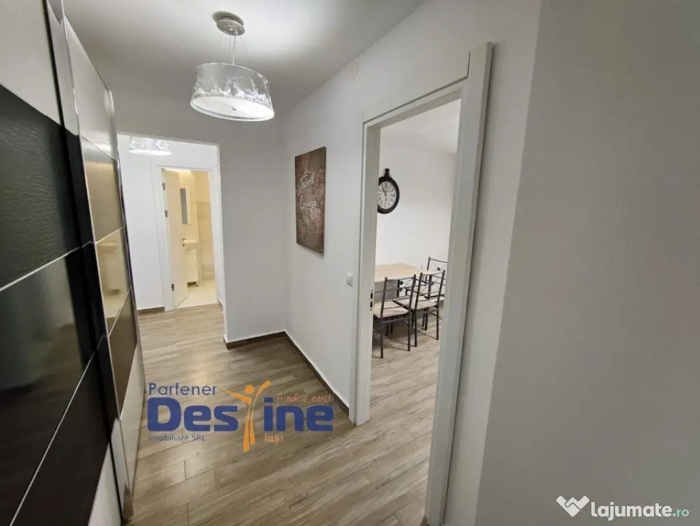 Apartament 2 camere 57 mp et. 2 mobilat utilat - PALAS