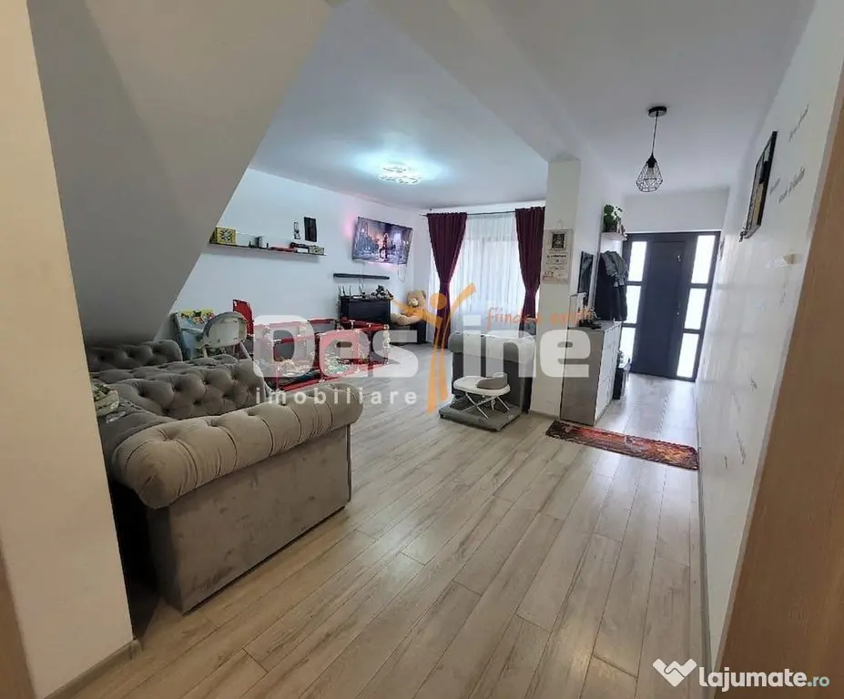 Casă LUNCA CETĂȚUII, 3 camere, decomandat, 82 mp, mans... - Lunca Cetatuii (Iasi)
