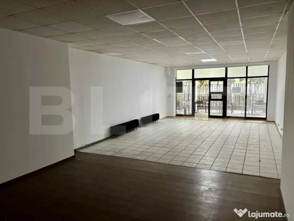 Spațiu comercial 80 mp cu VAD excelent și curent trifazic