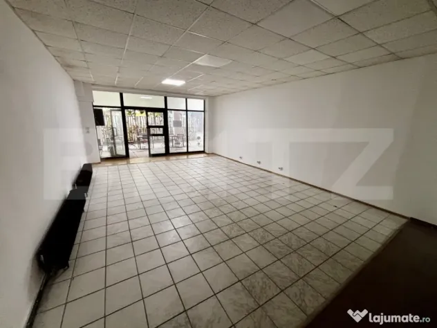 Spațiu comercial 80 mp cu VAD excelent și curent trifazic