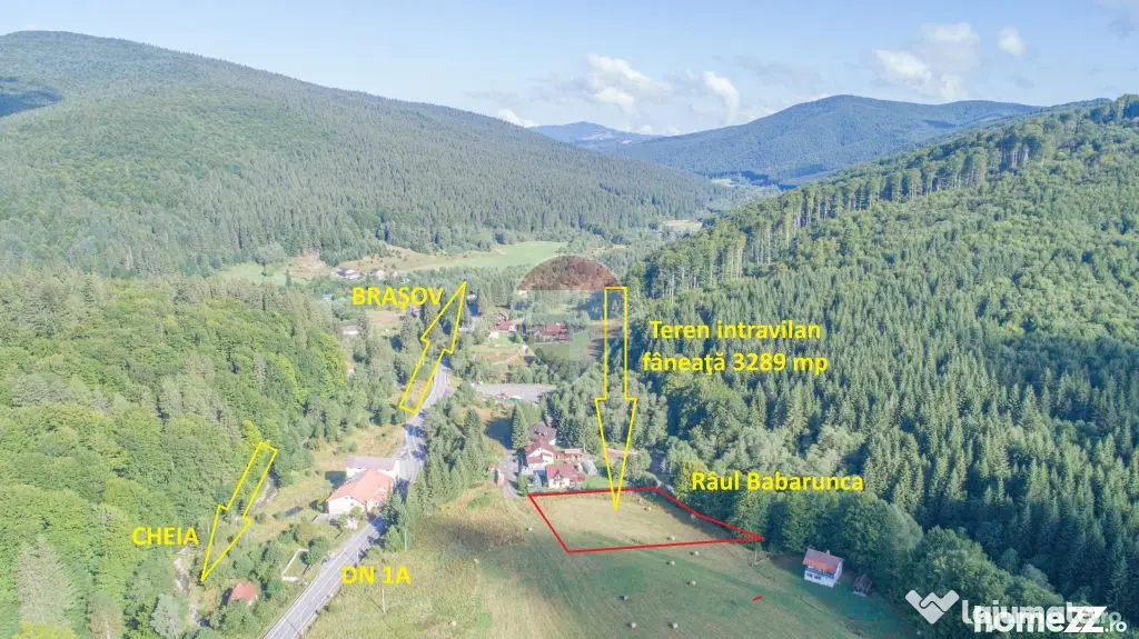 Teren intravilan, 3289 mp, Săcele - Babarunca - Sacele (Brasov)