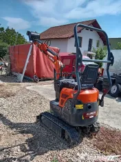 Miniexcavator Lubeck X12 nou 1200 kg ! Trei cupe si picon 