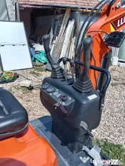Miniexcavator Lubeck X12 nou 1200 kg ! Trei cupe si picon 