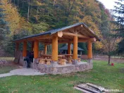 Foișor din lemn masiv 