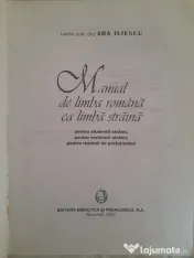 Manual de limba română ca limbă străină 