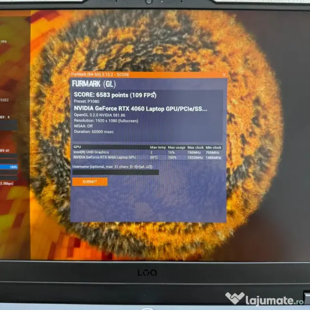 Lenovo LOQ I7 13650HX 32GB/1TB RTX4060 Factura Zeus Amanet Vitan 8388