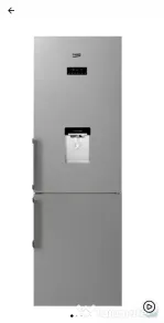 Combina frigorifica Beko, 306 l, Clasa A+, NeoFrost, Inox