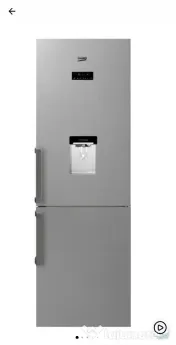 Combina frigorifica Beko, 306 l, Clasa A+, NeoFrost, Inox 