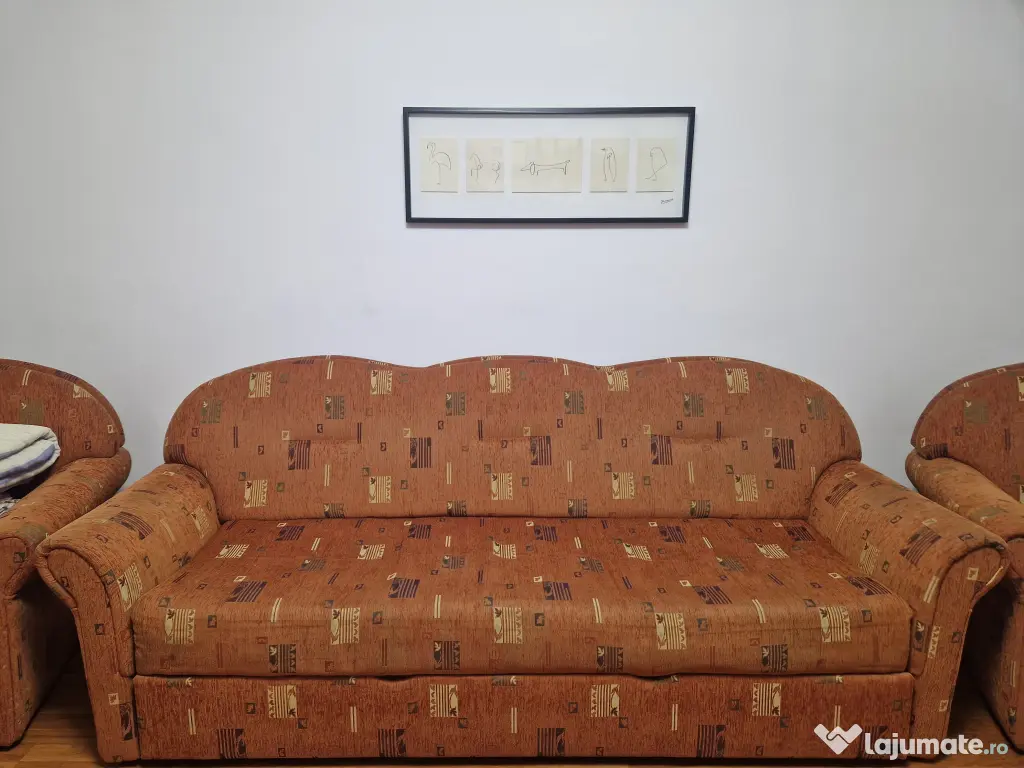 Vand canapea cu 2 fotolii