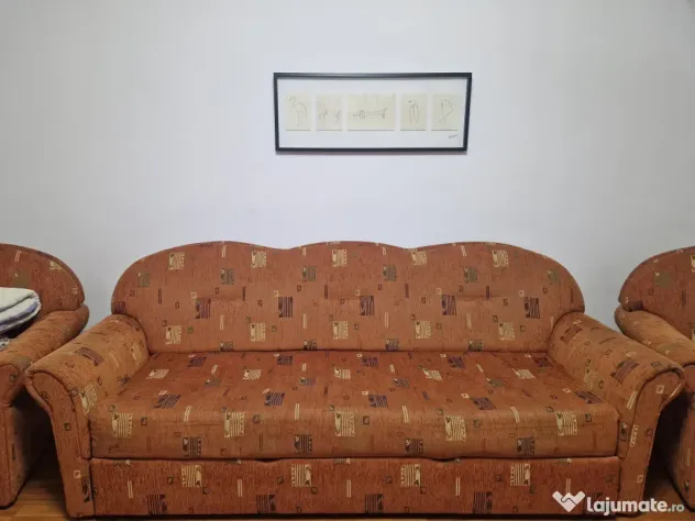 Vand canapea cu 2 fotolii