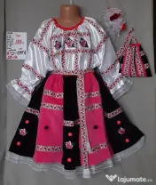 Costum popular pentru copii marimea 8 (8-9-10-11 ani), 185 lei 