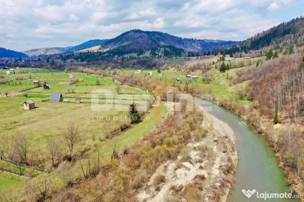 A frame finalizat, mobilat și utilat, cu 2000 mp teren - Vama (Suceava)
