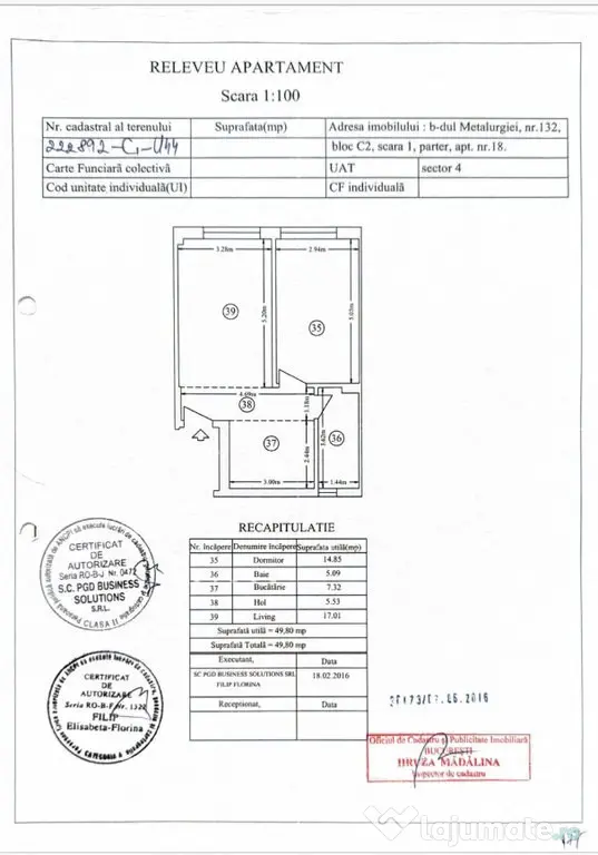 2 camere + boxa + parcare + acces piscina - Bucuresti (Bucuresti-Ilfov)