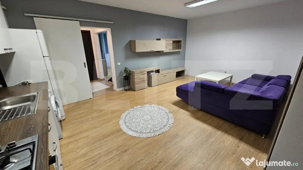 Apartament de vanzare, cu 2 camere, 60 mp, gradina, 2 parcar - Floresti (Cluj)