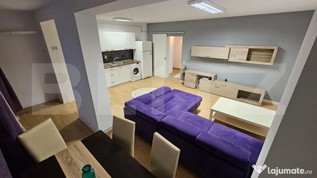 Apartament de vanzare, cu 2 camere, 60 mp, gradina, 2 parcar - Floresti (Cluj)