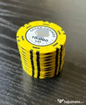 Lot 10 jetoane rare Cesar Casinos București 10.000 LEI vechi – Casino anii 90-00 
