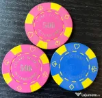 Lot 3 Jetoane Cazino Vintage Casino Bucharest (Casinos Austria International)