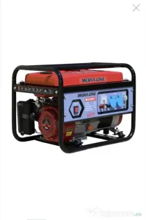 Vând Generator pe benzină și GPL de 3,5 kW, cu pornire manuală, cheie și tel