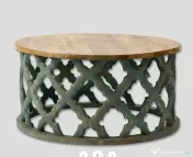 Masuta de Cafea cu Blat Natur 