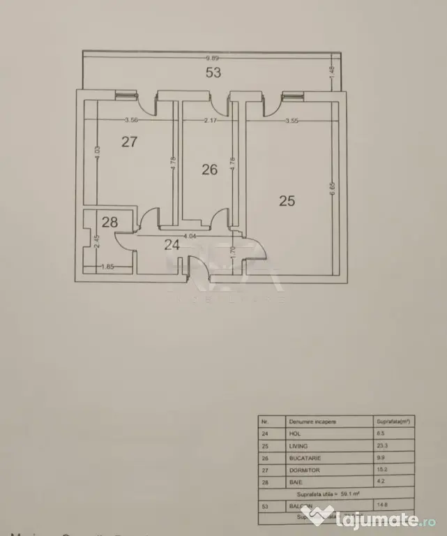 2 camere Theodor Pallady, centrală, parcare, et. 1, an 2022 - Bucuresti (Bucuresti-Ilfov)
