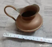 Ulcior miniatural cafetiera mica de cupru 6-7 cm. 
