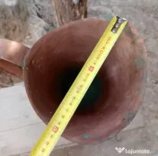 Ulcior carafa mare de cupru 45 cm. 