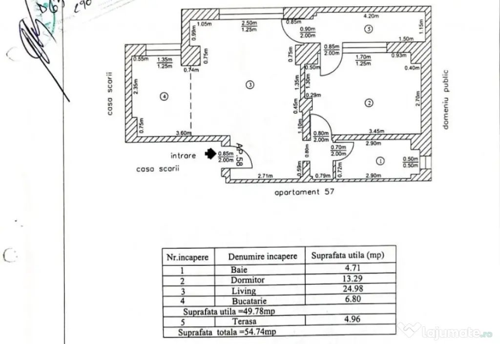 Apartament 2 camere | 55 mp| Parcare | Etaj 9/9 | Compozitorilor – BN9 - Constanta (Constanta)