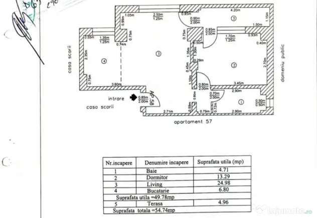 Apartament 2 camere | 55 mp| Parcare | Etaj 9/9 | Compozitorilor – BN9 - Constanta (Constanta)