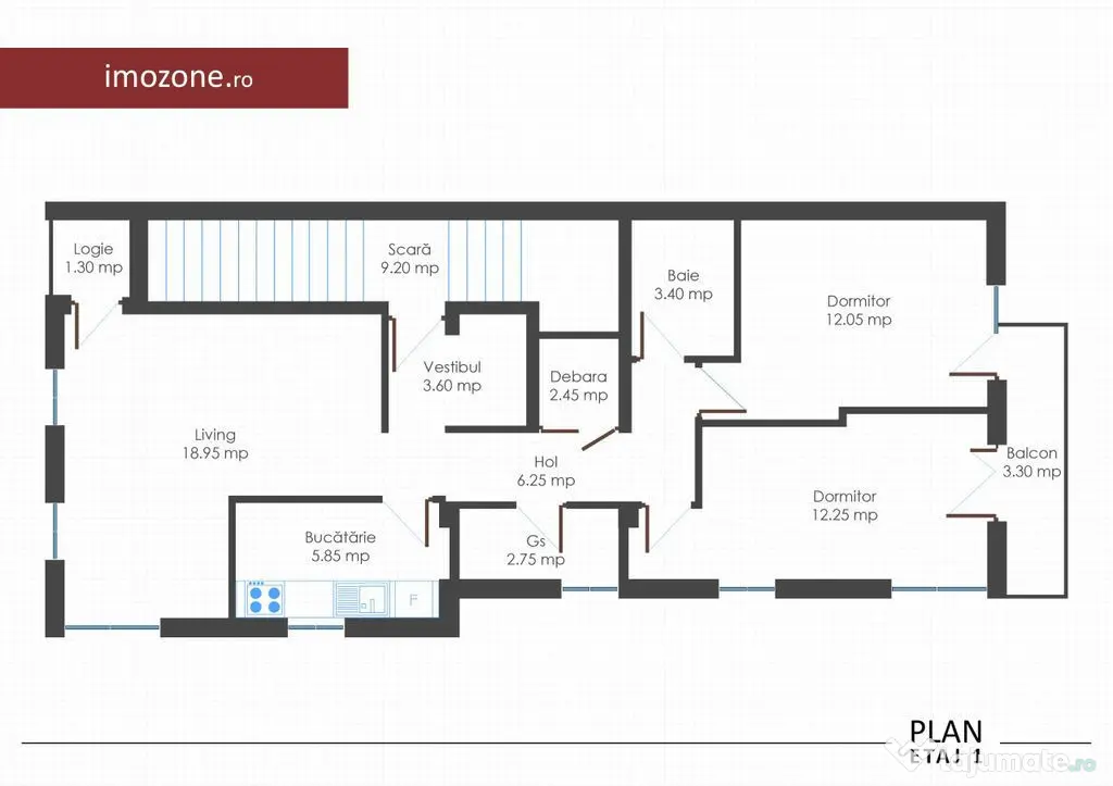 Apartament 3 cam., 2 bai, 2 balc., bloc nou, finisat la c... - Bucuresti (Bucuresti-Ilfov)
