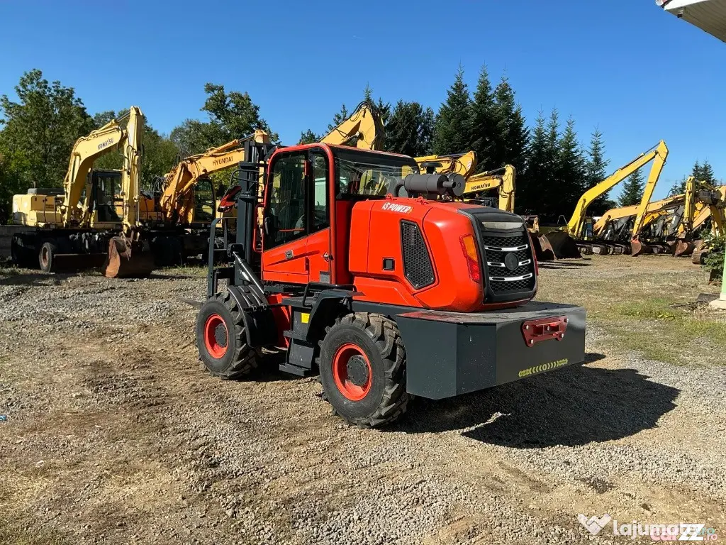 Stivuitor telescopic Plus Power T30A2, 3 tone, 3 metri, an 2025 - Negresti Oas (Satu-Mare)