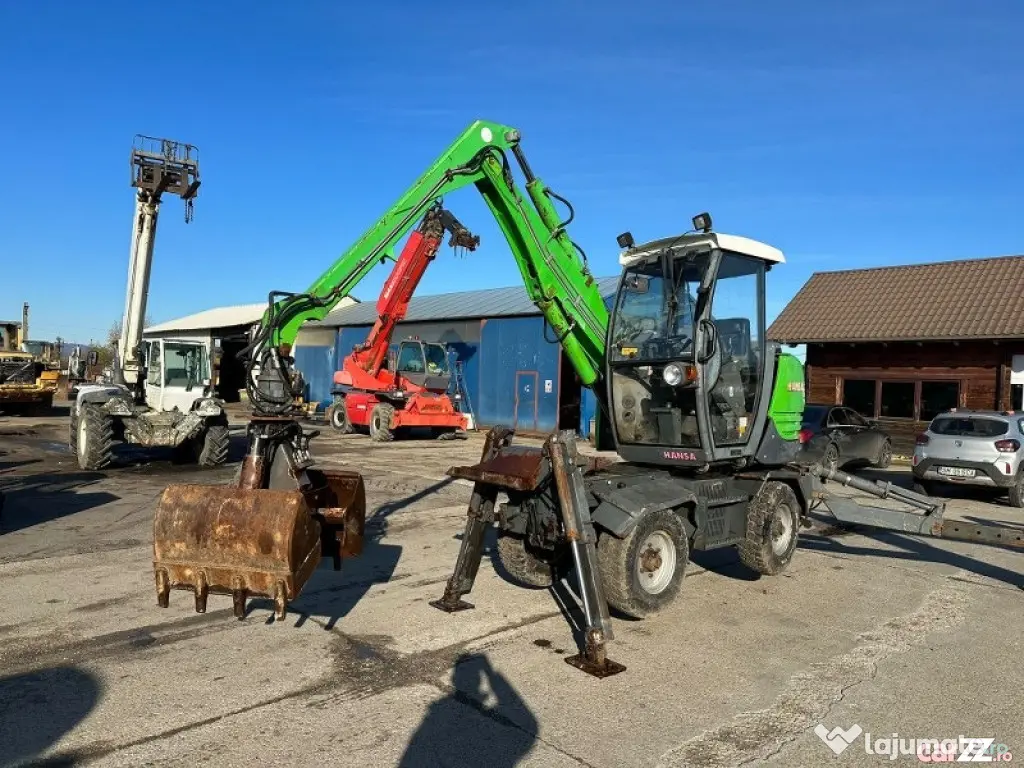 Excavator pe roți Hansa APZ531, 2003, 7,2 tone - Negresti Oas (Satu-Mare)