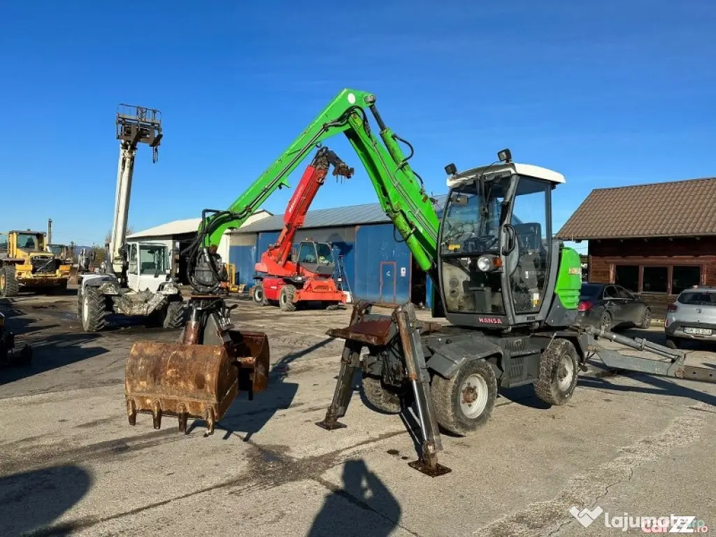 Excavator pe roți Hansa APZ531, 2003, 7,2 tone - Negresti Oas (Satu-Mare)