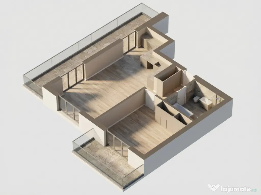OPORTUNITATE! Ansamblu NZEB! 2 Camere terasa si balcon, Damb - Cluj-Napoca (Cluj)