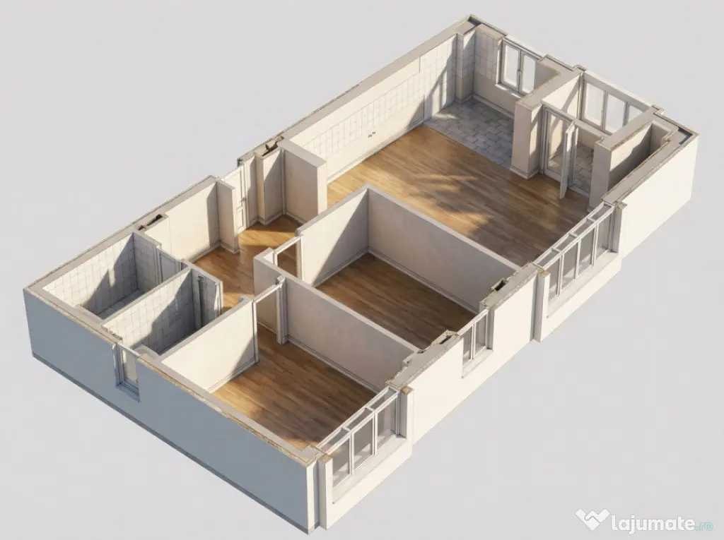 Apartament 3 camere, 74,80mp | Zona Calea Baciului | Cluj-Na - Cluj-Napoca (Cluj)