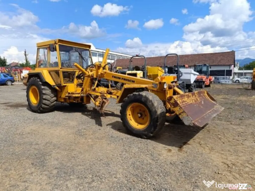 Autogreder FAUN FRISCH F65C, 1985, 6,6 tone - Negresti Oas (Satu-Mare)