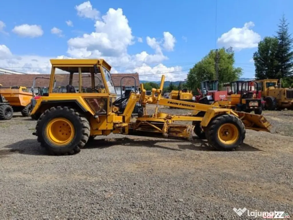 Autogreder FAUN FRISCH F65C, 1985, 6,6 tone - Negresti Oas (Satu-Mare)