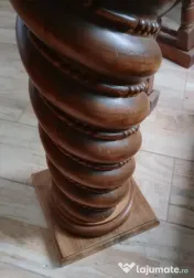 Coloana piedestal spirala Barley Twist 135 cm. nuc