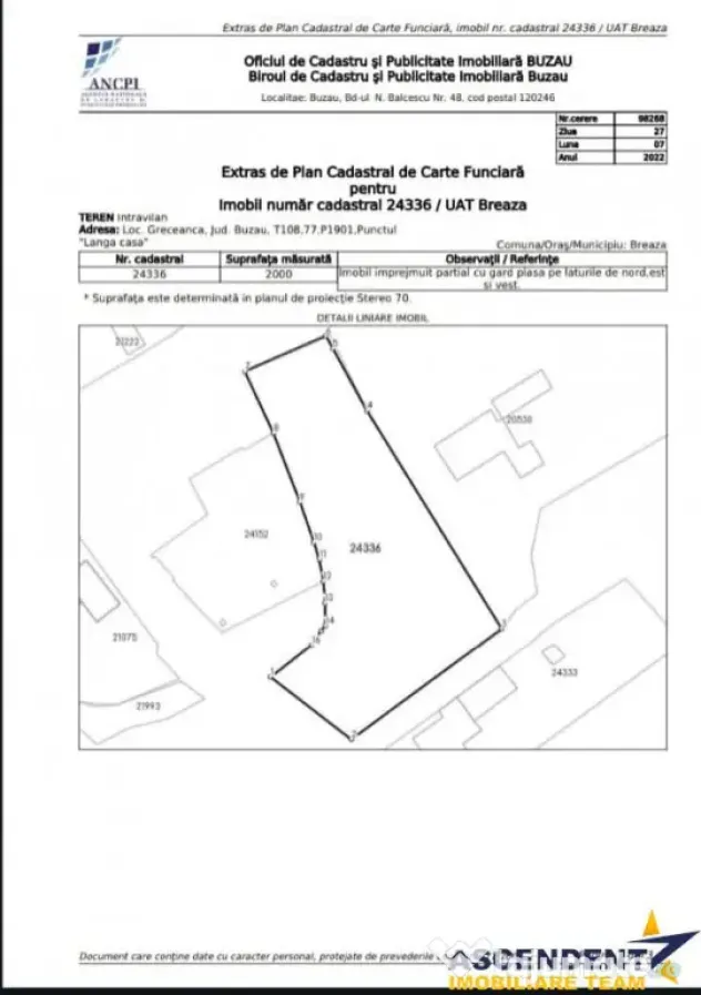 Teren cu accesibilitate usoara,2.000mp, potrivit edificare l - Brasov (Brasov)